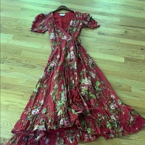 Ralph Lauren Denim & Supply floral wrap  dress
